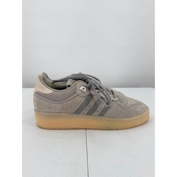 Adidas Men's Rivalry Low 86 Sesame Gray Gum Bottom Sneakers Size 10